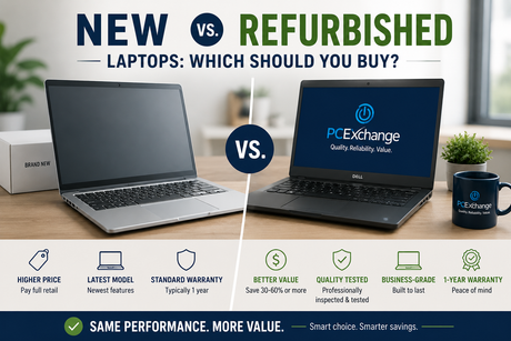 New vs. Refurbished Laptops: Which Should You Buy?